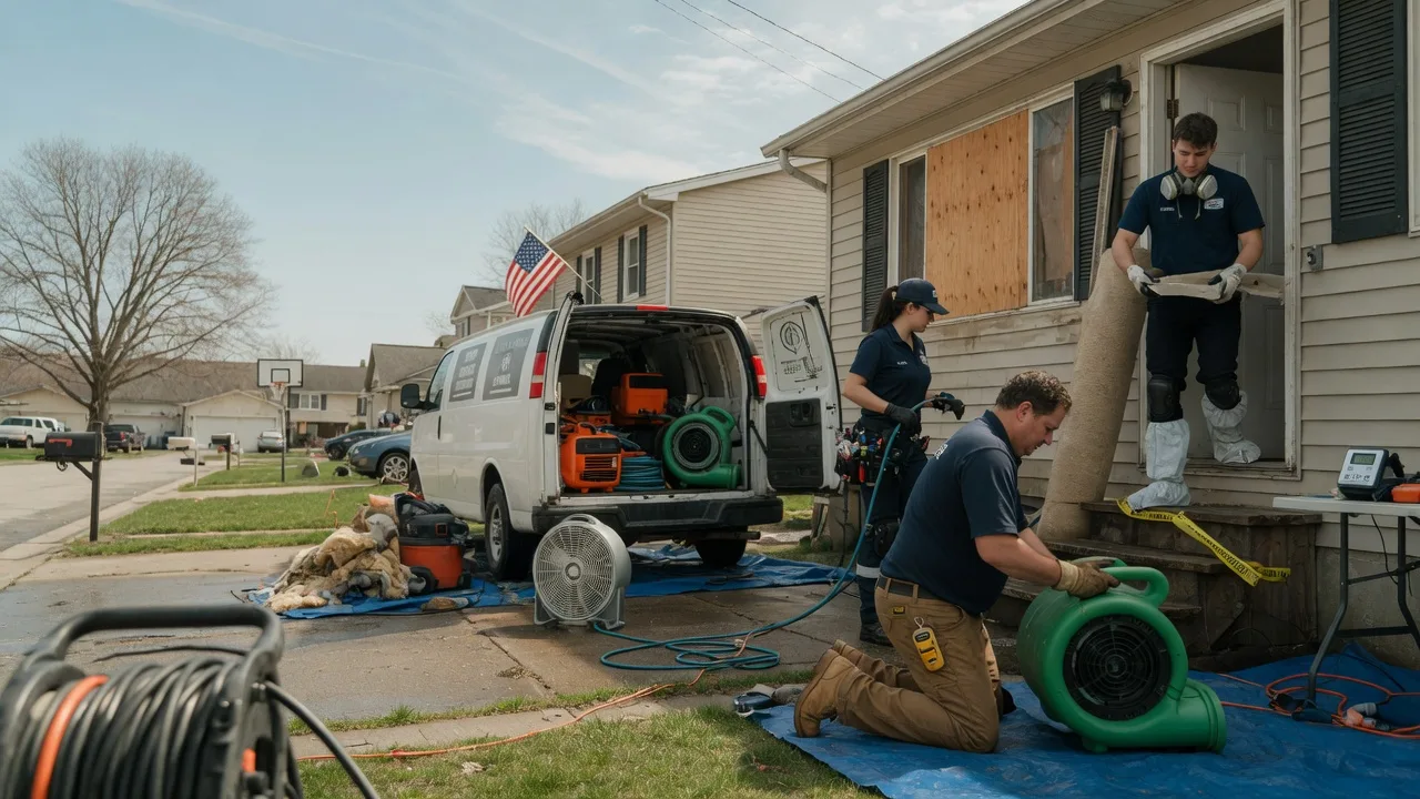 Water Damage Restoration in Nashville, IN near me